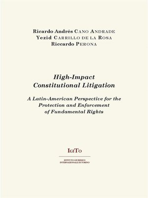 cover image of High-Impact Constitutional Litigation